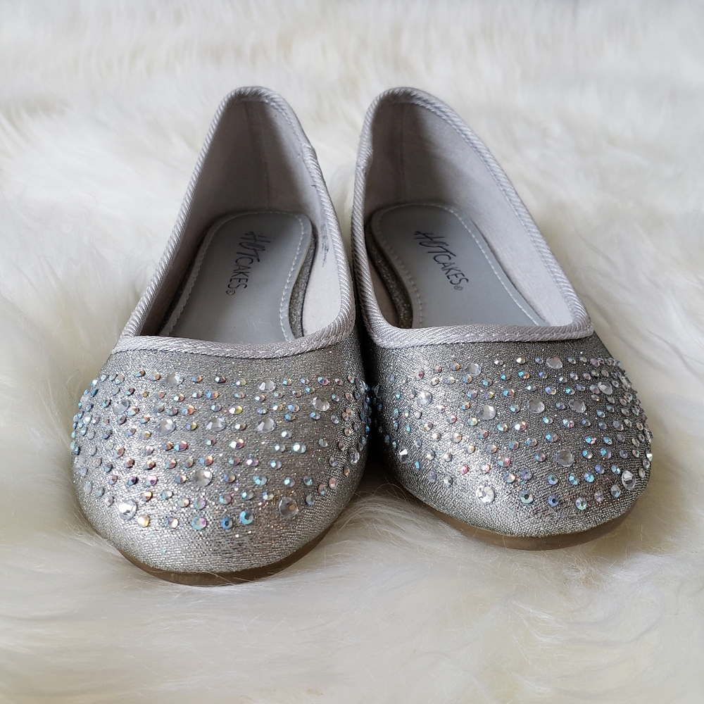 Girls sparkle flats
